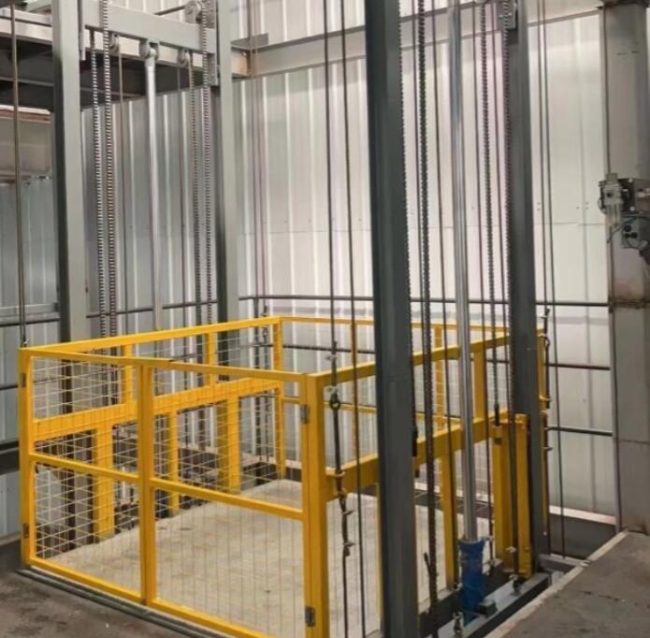 四方台导轨式升降机一般加工周期